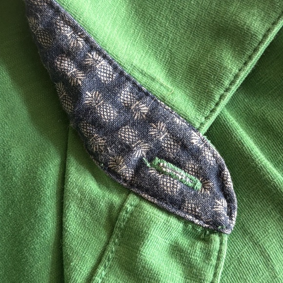 Tailor Vintage Cotton Polo with Print Collar XL - Picture 3 of 6